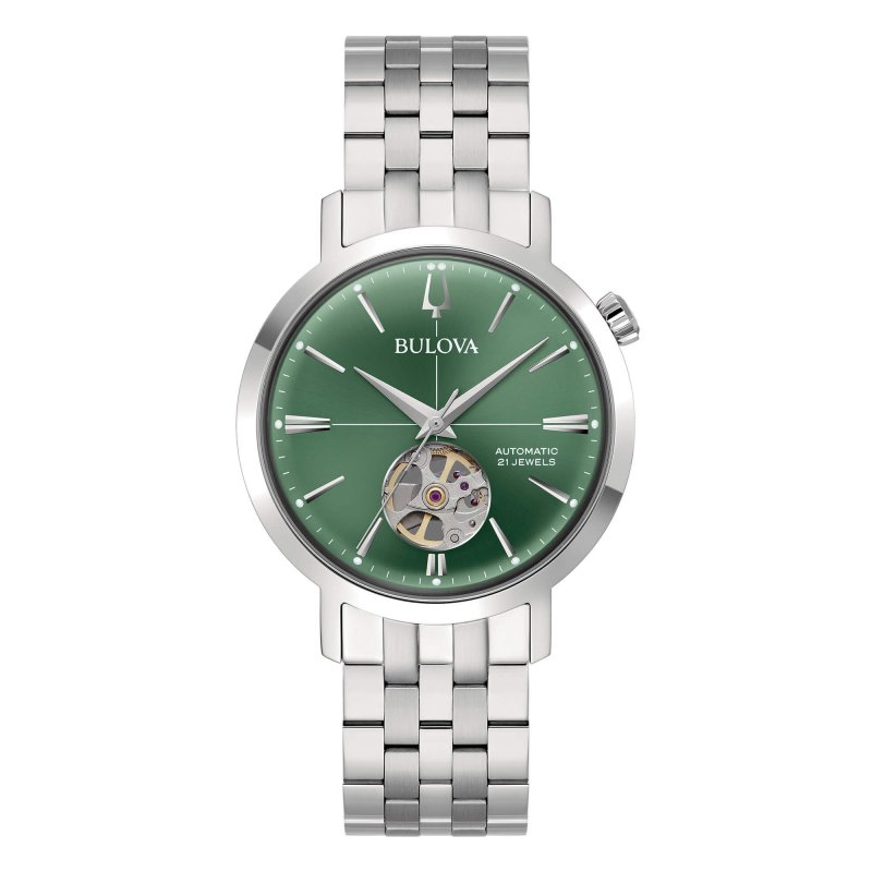 Bulova - Aerojet Automatico - Acciaio - Verde