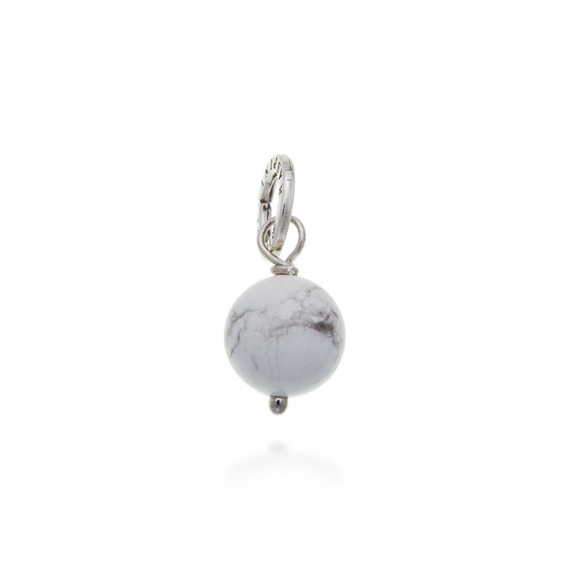 Giovanni Raspini - Charm Howlite - Argento 925