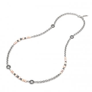 Giovanni Raspini - Collana Lunga Blossom - Argento