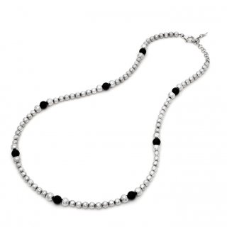 Giovanni Raspini - Collana Lunga Optical - Argento