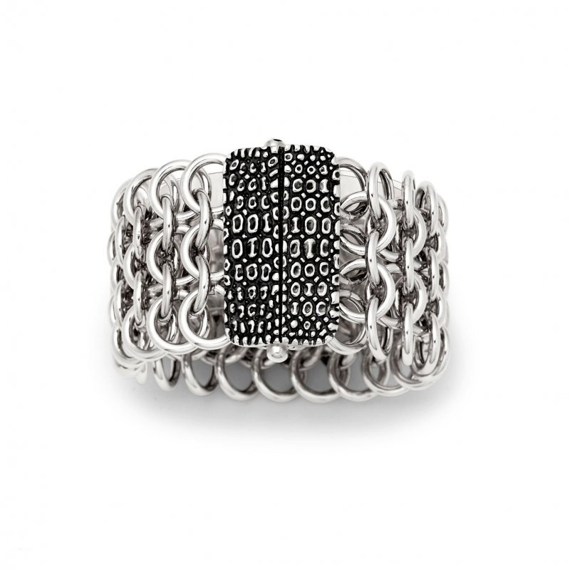 Giovanni Raspini - Bracciale Alligator - Argento