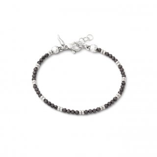Giovanni Raspini - Bracciale Beat - Argento - Spinello Nero