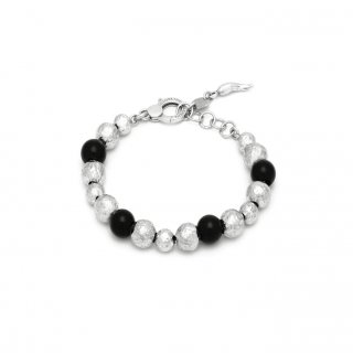 Giovanni Raspini - Bracciale Optical - Argento 925 - Onice