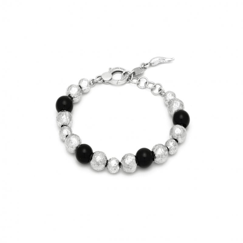 Giovanni Raspini - Bracciale Optical - Argento 925 - Onice