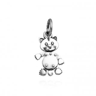 Giovanni Raspini - Charm Gatto - Argento 925