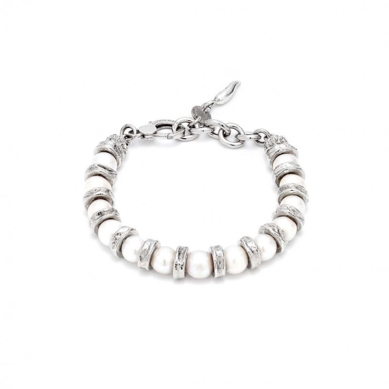 Giovanni Raspini - Bracciale Emma - Argento E Perle