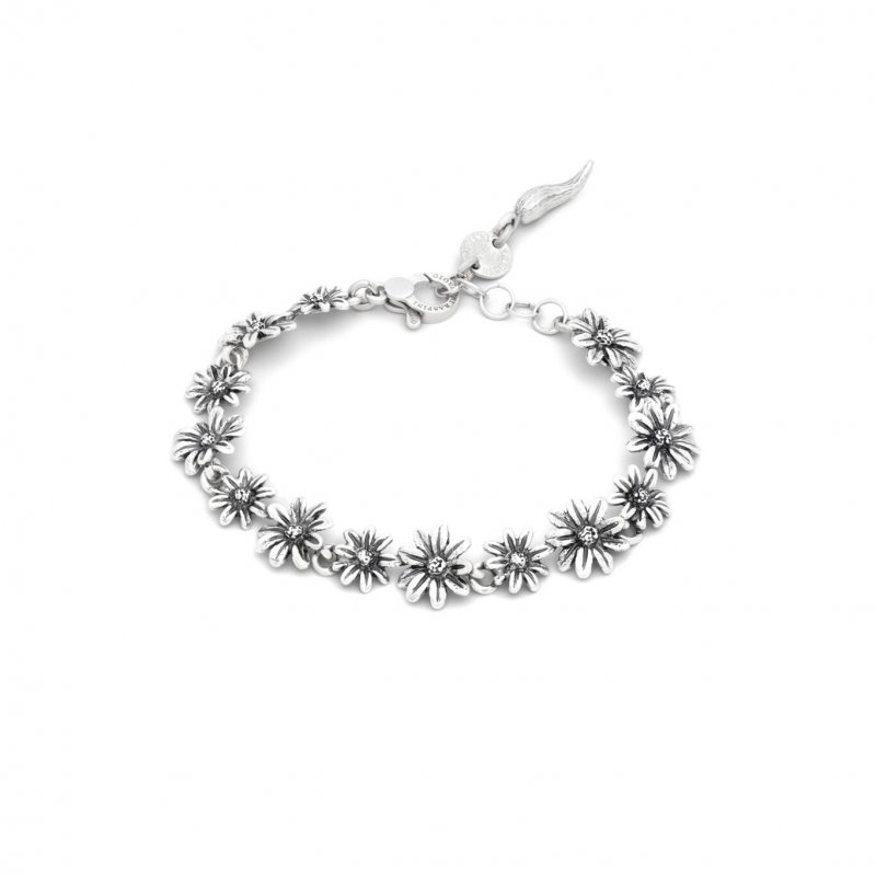 Giovanni Raspini - Bracciale Mini Margherite - Argento