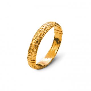 Giovanni Raspini - Bangle Moon Crocodile - Argento
