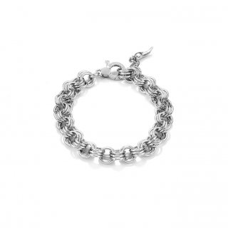 Giovanni Raspini - Bracciale Anelli - Argento