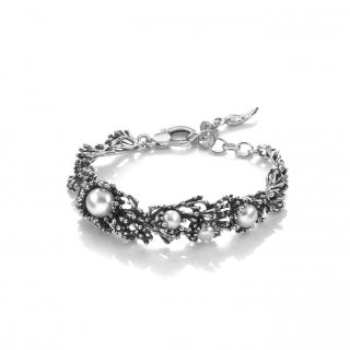 Giovanni Raspini - Bracciale Anemone - Argento - Perle