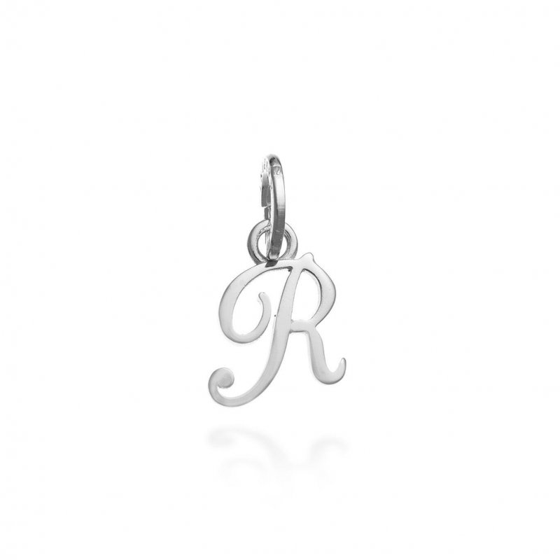 Giovanni Raspini - Charm Lettera Juliet R - Argento