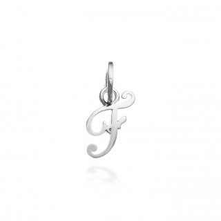 Giovanni Raspini - Charm Lettera Juliet F - Argento