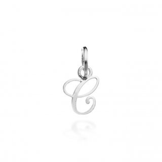 Giovanni Raspini - Charm Lettera Juliet C - Argento
