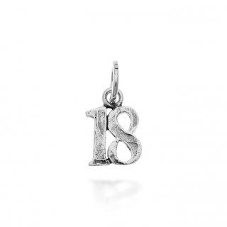 Giovanni Raspini - Charm "18" - Argento 925