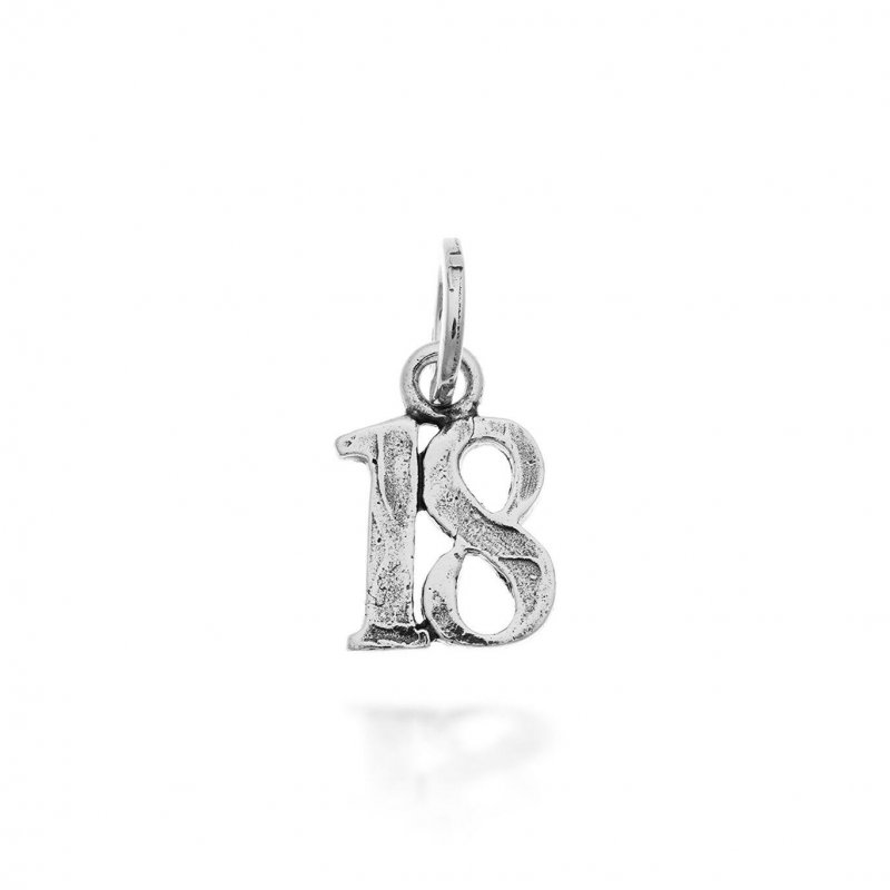 Giovanni Raspini - Charm "18" - Argento 925