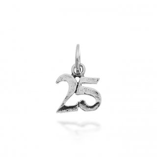 Giovanni Raspini - Charm "25" - Argento