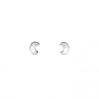 Giovanni Raspini - Orecchini Mini Luna - Argento