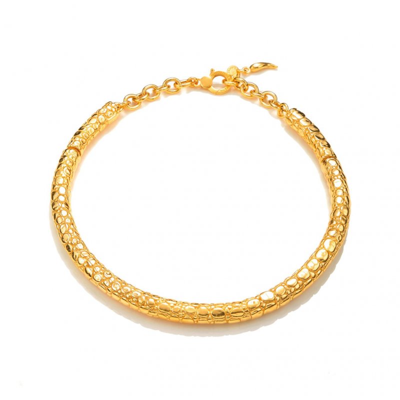 Giovanni Raspini - Collana Coccodrillo Light - Argento