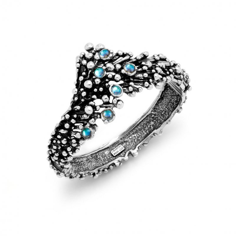 Giovanni Raspini - Bangle Fireworks - Argento 925 - Quarzi Mystic