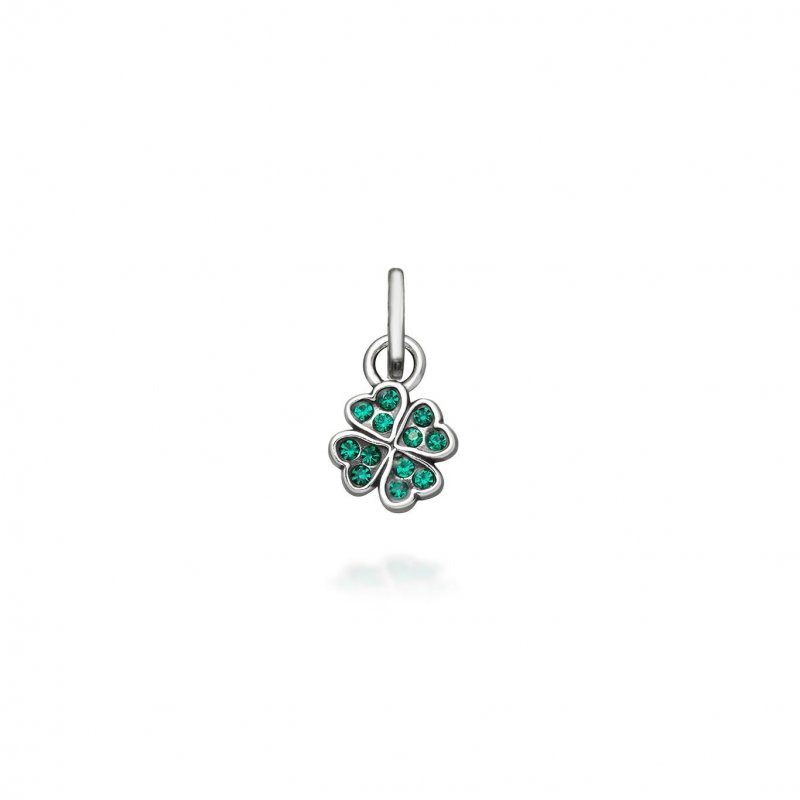 Giovanni Raspini - Mini Charm Quadrifoglio - Verde