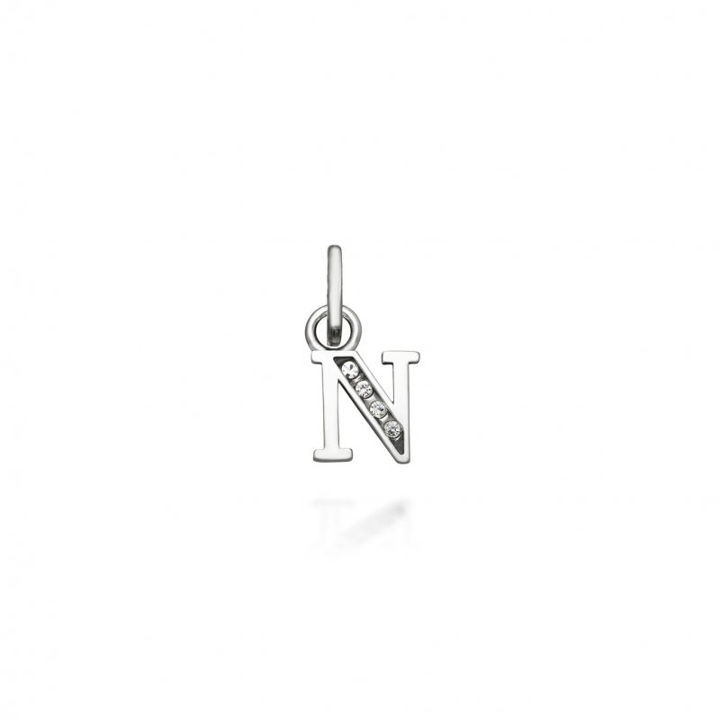 Giovanni Raspini - Mini Charm "N" - Argento 925