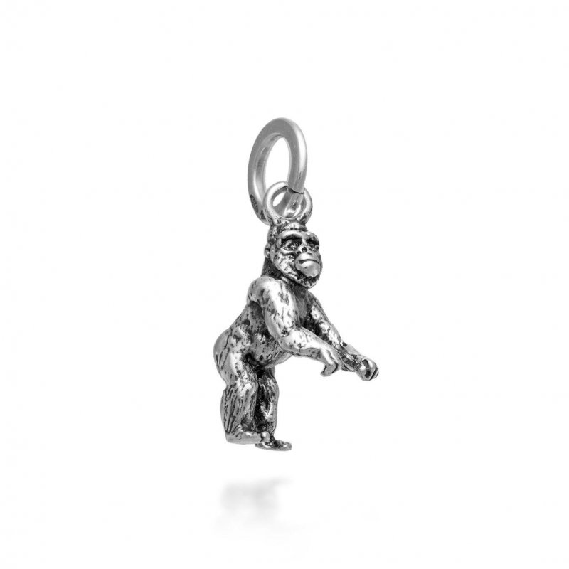 Giovanni Raspini - Charm Gorilla - Argento 925