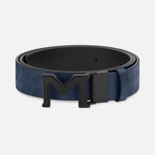 Montblanc - Cintura Extreme 3.0 - Pelle - Blu