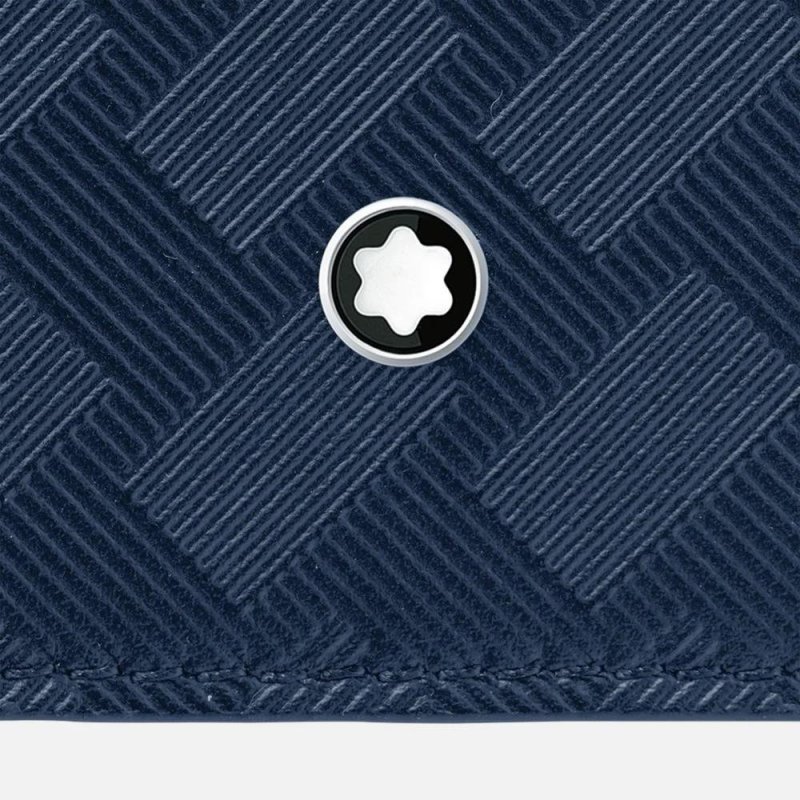 Montblanc - Portafoglio Extreme 3.0 - Pelle - Blu