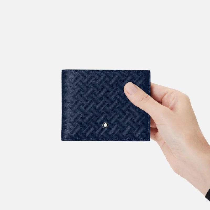 Montblanc - Portafoglio Extreme 3.0 - Pelle - Blu
