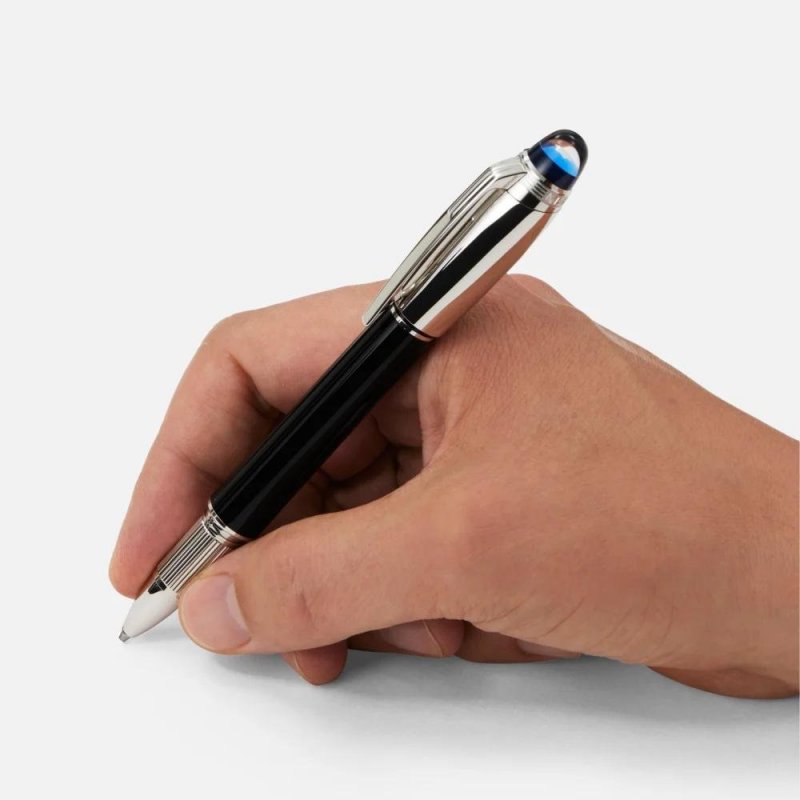 Montblanc - Starwalker Doué - Resina Nera - Platino