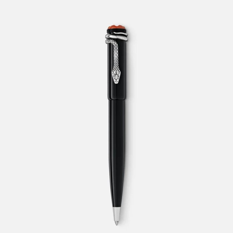 Montblanc - Penna Rouge Et Noir - Nero - Lacca
