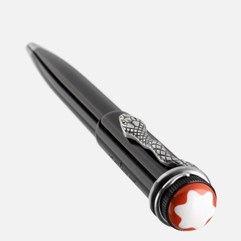 Montblanc - Penna Rouge Et Noir - Nero - Lacca