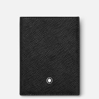 Montblanc - Portafoglio Mini 4 Scomparti - Nero