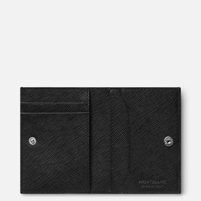 Montblanc - Portafoglio Mini 4 Scomparti - Nero