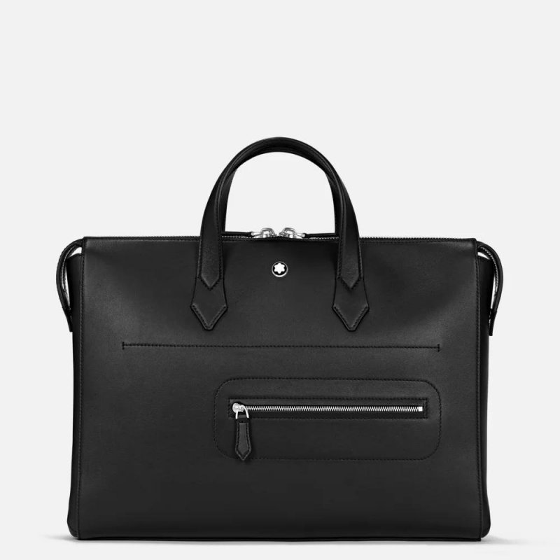 Montblanc - Borsa Portadocumenti - Pelle - Nero