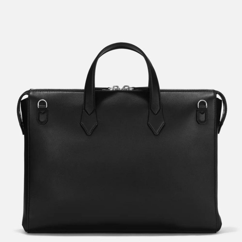 Montblanc - Borsa Portadocumenti - Pelle - Nero