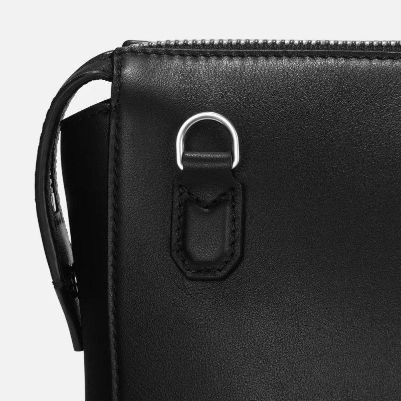 Montblanc - Borsa Portadocumenti - Pelle - Nero