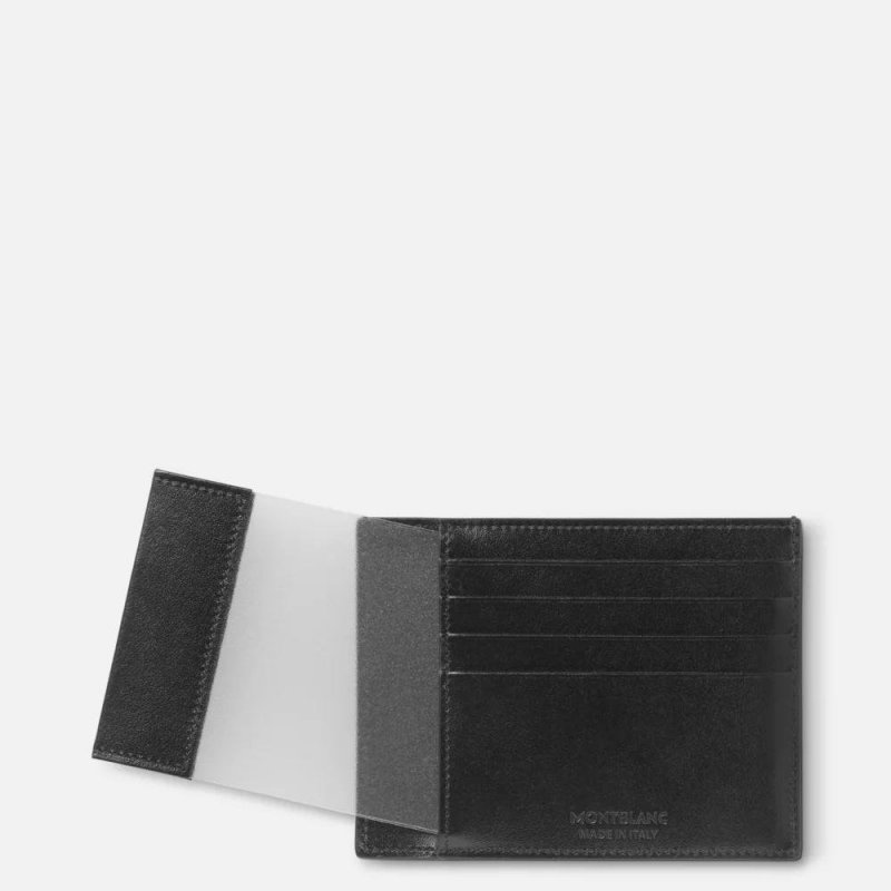 Montblanc - Porta Carte Meisterstück - Pelle - Nero