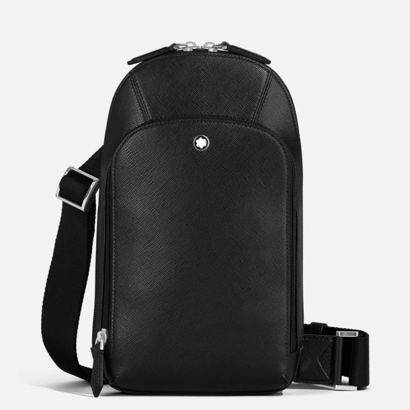 Montblanc - Borsa A Tracolla Sartorial - Pelle - Nero