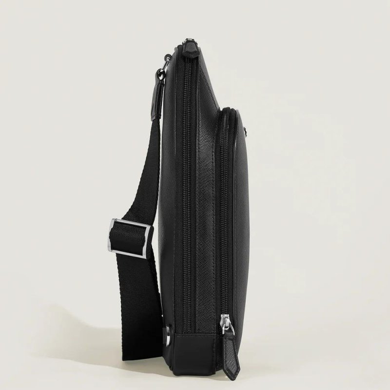 Montblanc - Borsa A Tracolla Sartorial - Pelle - Nero