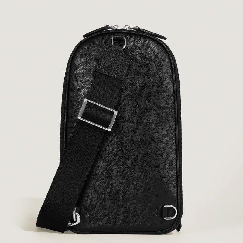 Montblanc - Borsa A Tracolla Sartorial - Pelle - Nero