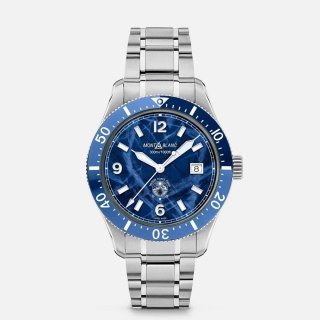 Montblanc - Ice Sea Automatic Date - Orologio Blu