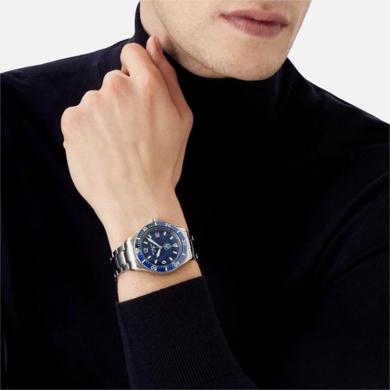 Montblanc - Ice Sea Automatic Date - Orologio Blu