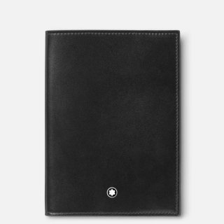Montblanc - Custodia Meisterstück - Pelle Liscia - Nero