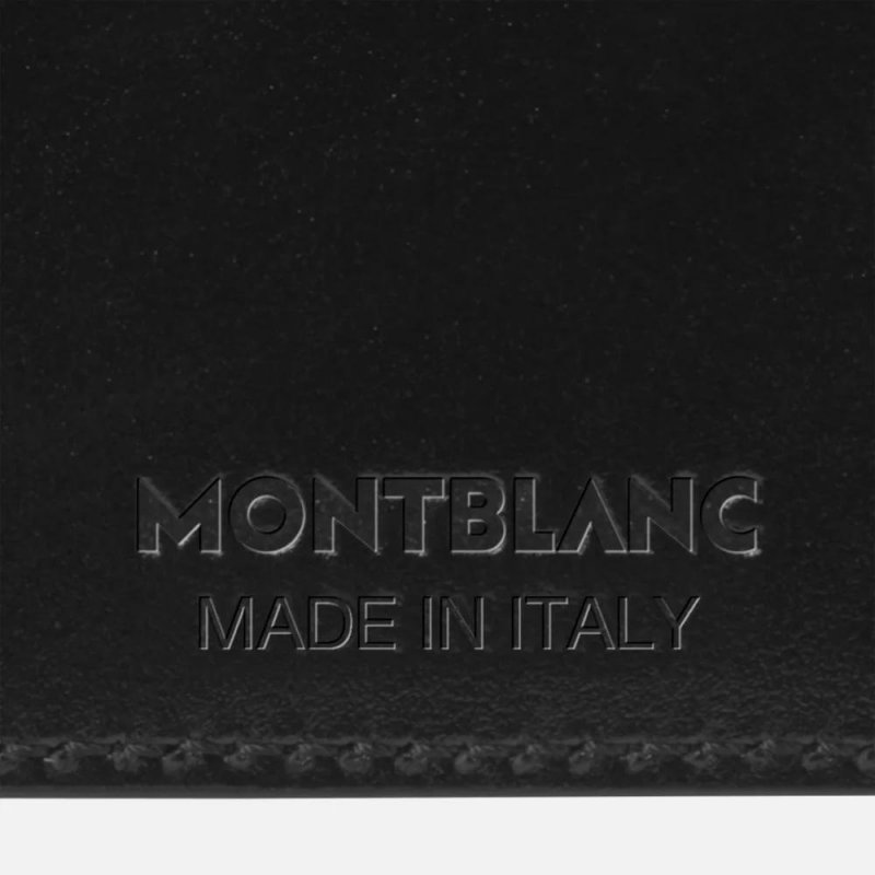 Montblanc - Custodia Meisterstück - Pelle Liscia - Nero