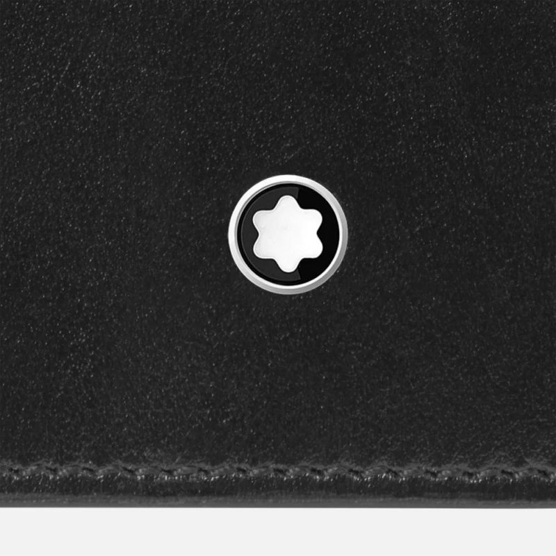 Montblanc - Custodia Meisterstück - Pelle Liscia - Nero