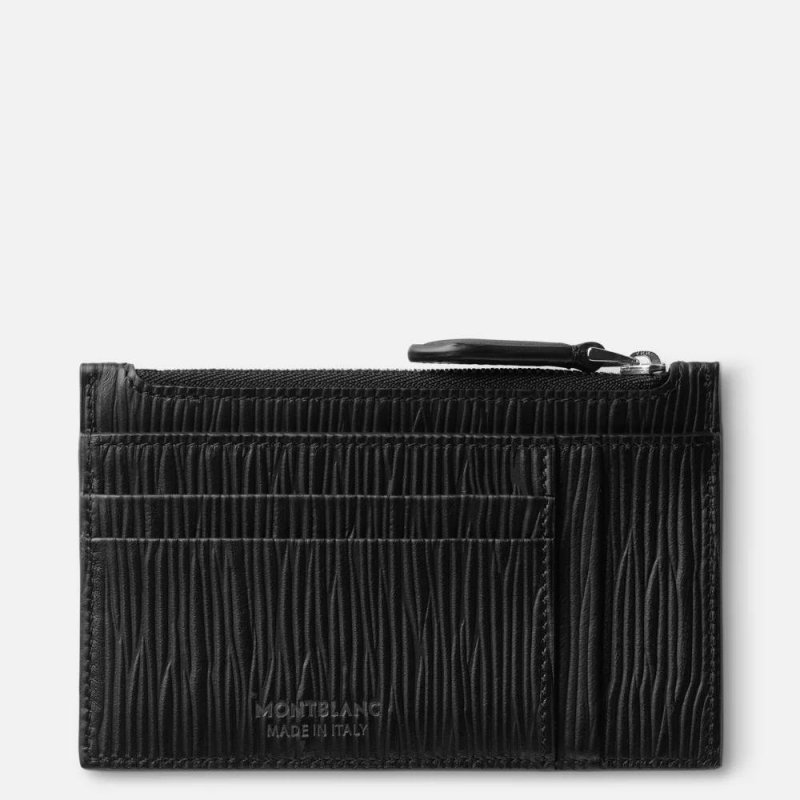Montblanc - Porta Carte 4810 - Nero - Pelle