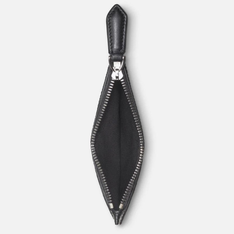 Montblanc - Porta Carte 4810 - Nero - Pelle