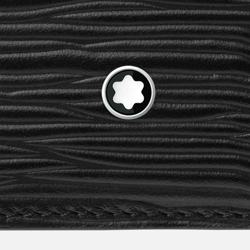 Montblanc - Porta Carte 4810 - Nero - Pelle