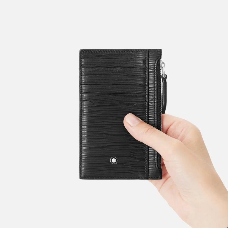 Montblanc - Porta Carte 4810 - Nero - Pelle